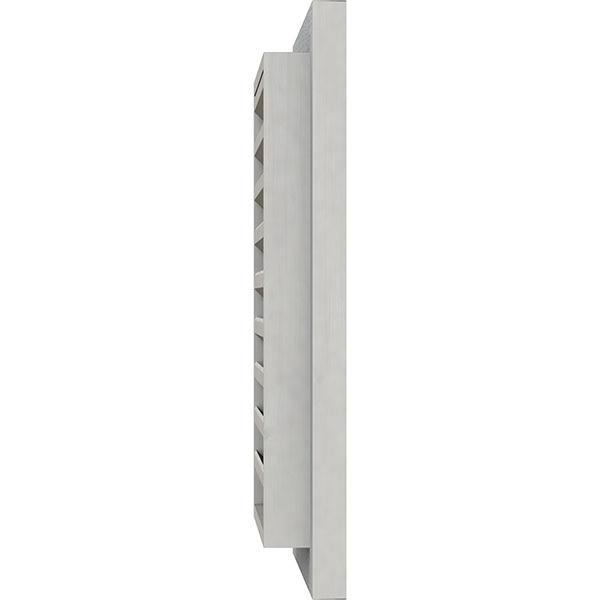 20x22 Vertical Gable Vent Primed Functional H11892