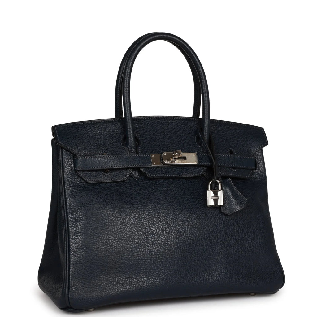 Pre-owned Bleu Indigo 30 Handbag H398