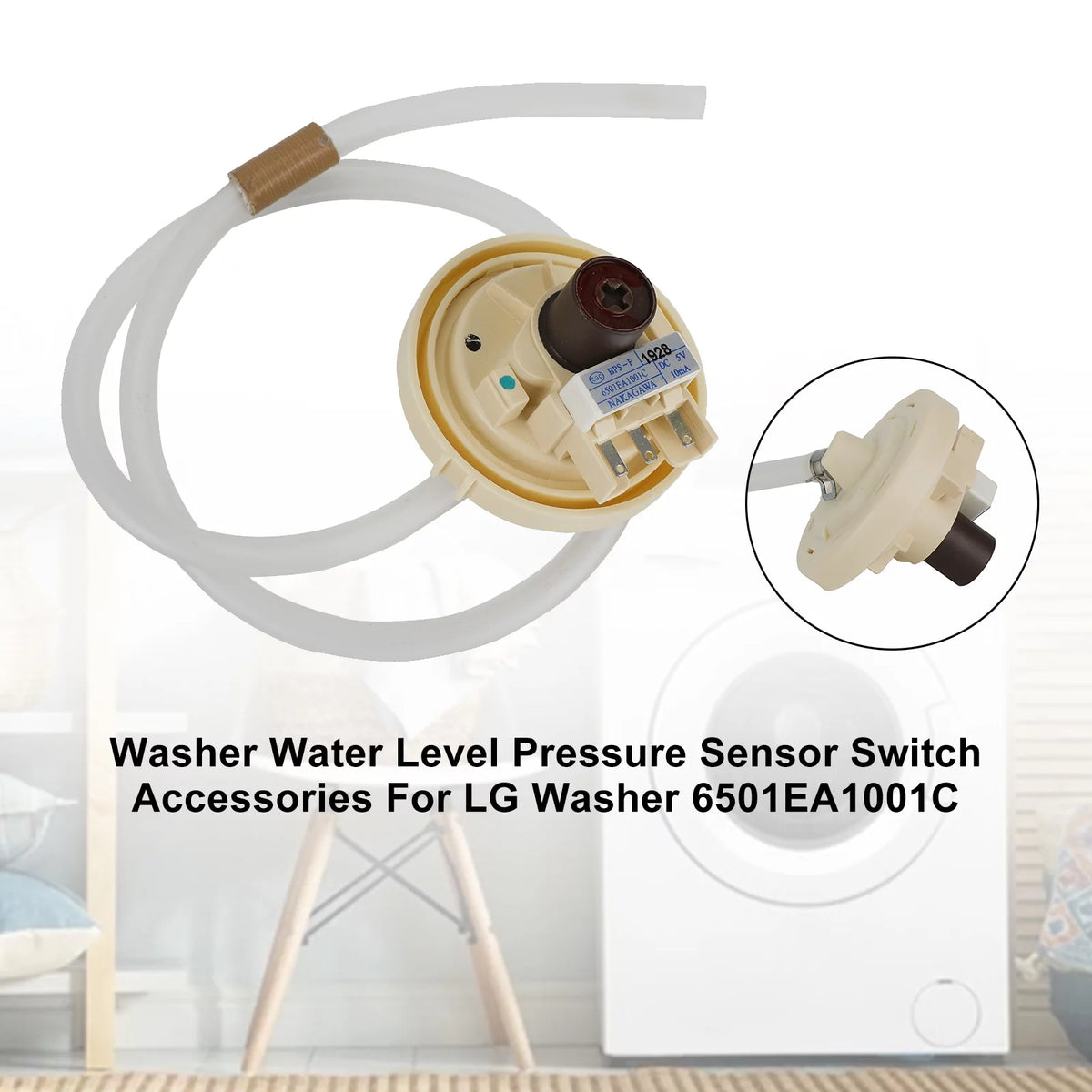 Washer Water Level Pressure Sensor Switch H3680