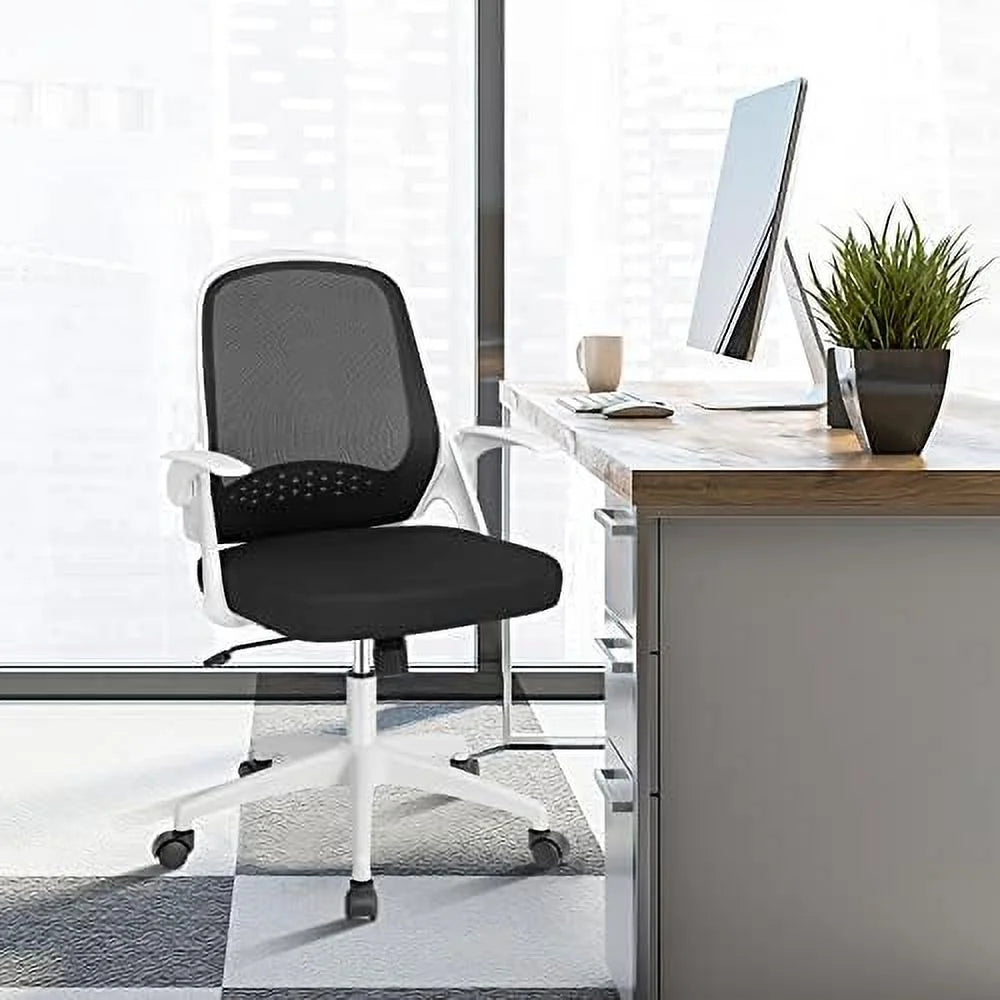 Black Mesh Ergonomic Office Chair with Lumbar Support K889
