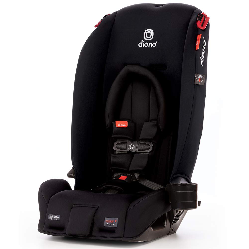 Rear and Forward Facing Convertible Car Seat, Jet Black V426073