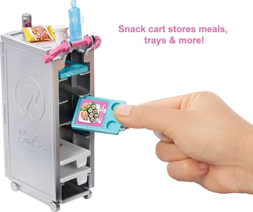 Transforming Playset with Reclining Seats and Overhead Compartments, 15+ Pieces W7091