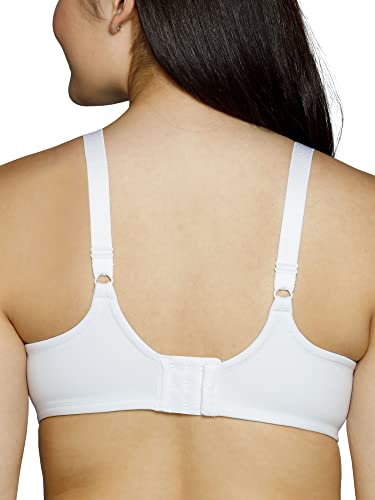 Women's Full Figure Beauty Back Smoothing Bra with Lace, Lightly Lined Cups up to DD X8645
