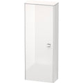 White High Gloss Semi Tall Cabinet S688