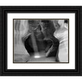 24x20 Black Ornate Wood Framed Museum Art Print U5264