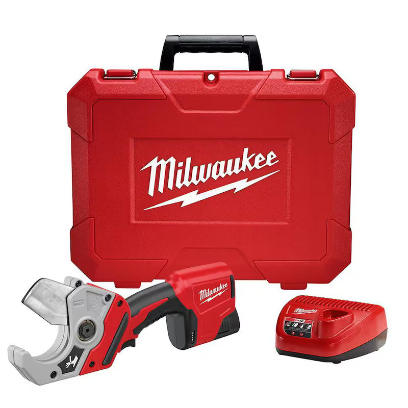 12V Cordless PVC Shear Kit with Battery, Charger and Hard Case U3176