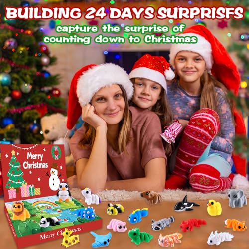 24 Days Mini Animal Figurines Toys Set G6260