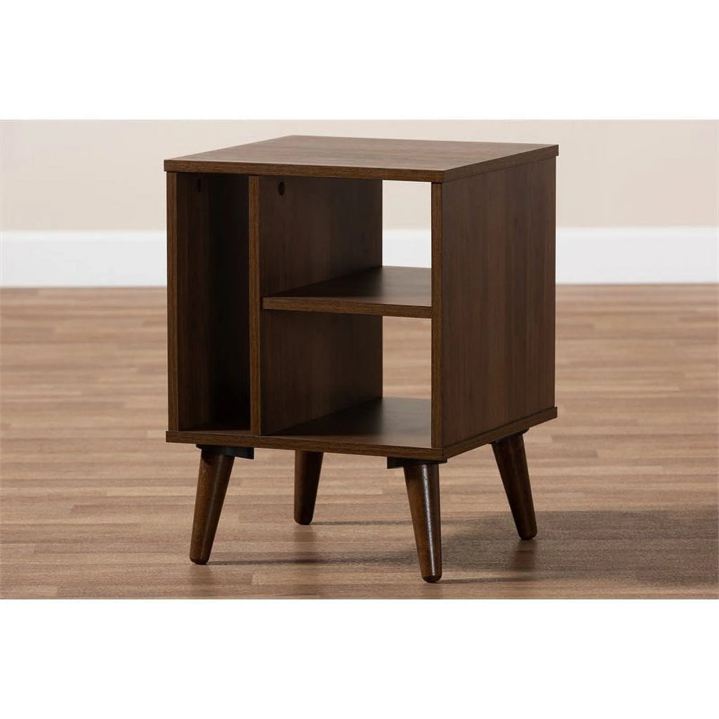 Brown Finished Wood End Table J50854