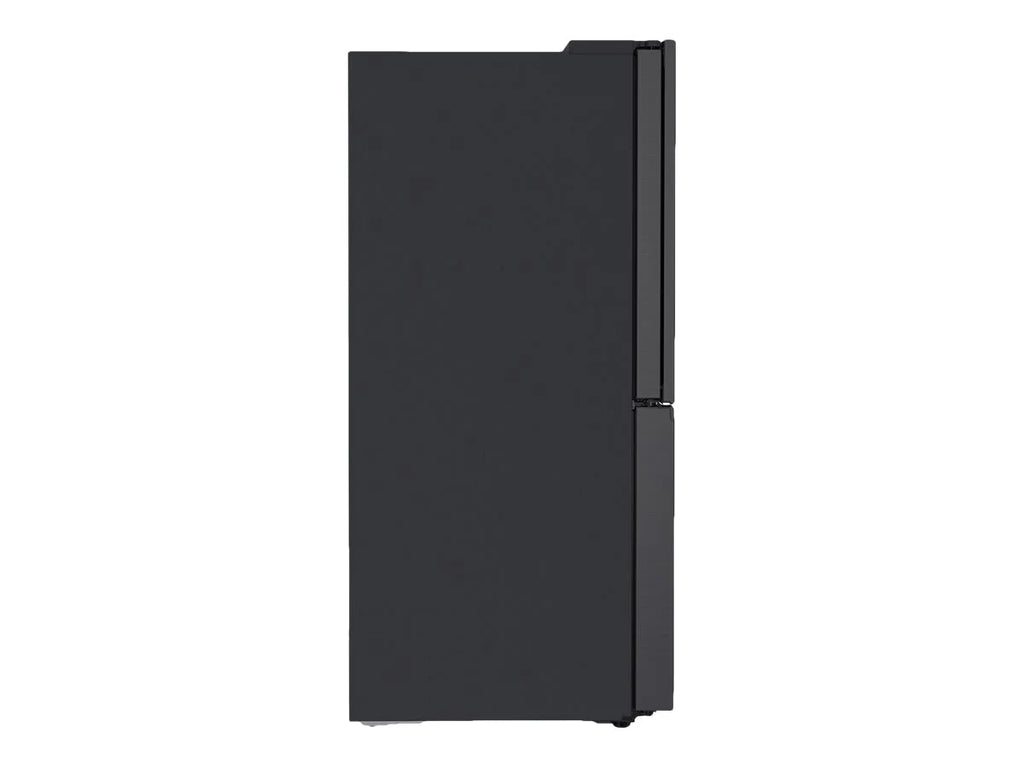 Black Stainless Steel Bottom-Freezer Refrigerator K8412