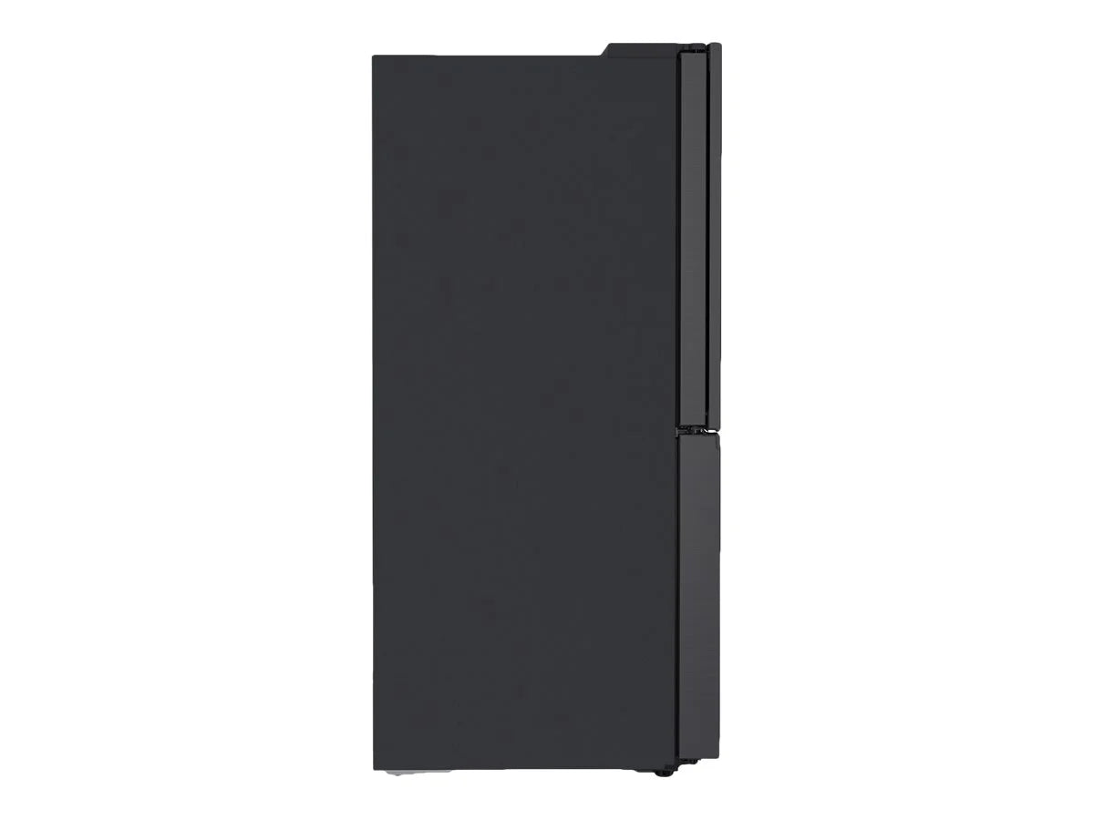 Black Stainless Steel Bottom-Freezer Refrigerator K8412