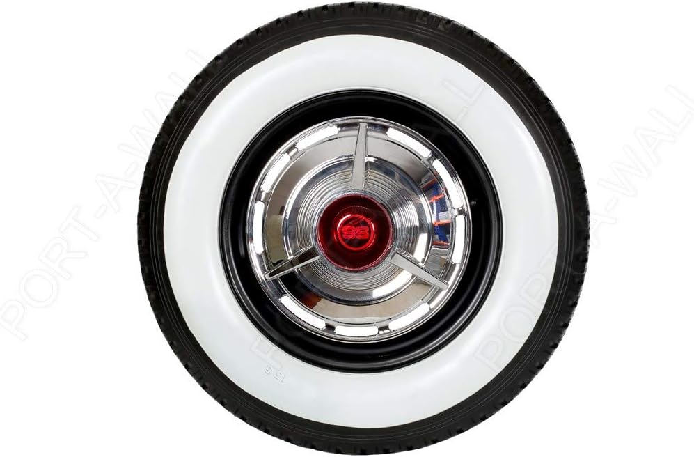 15"X3" Wide White Wall Tire Insert Trim Set 4pcs P600986