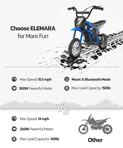 24V 350W Electric Dirt Bike with Bluetooth B759261