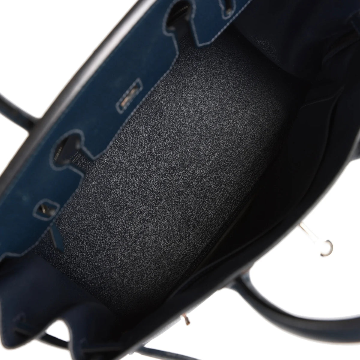 Pre-owned Bleu Indigo 30 Handbag H398