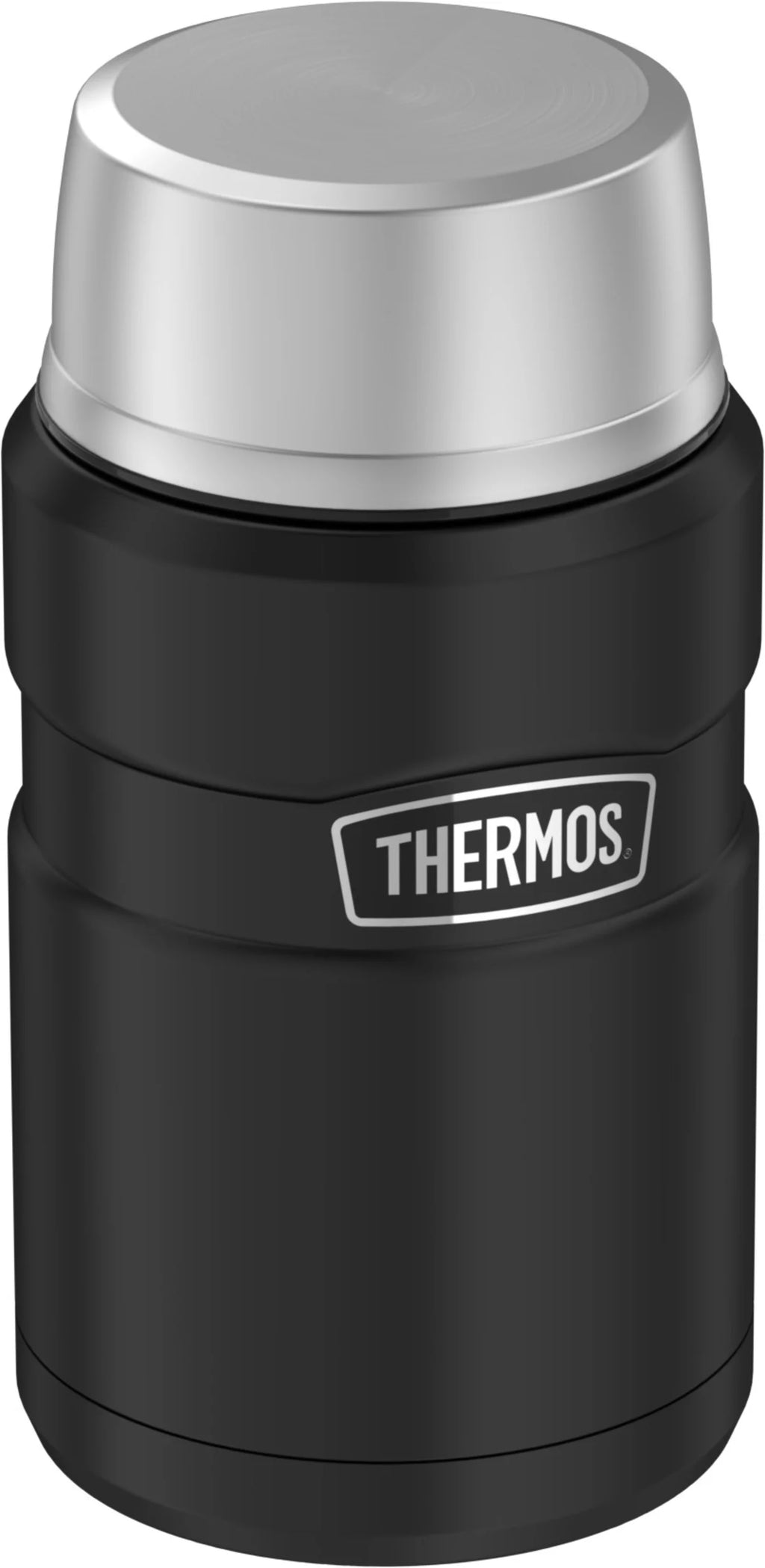 24oz Matte Black Food Jar N643378