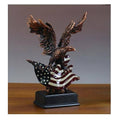 Eagle with American Flag A3529
