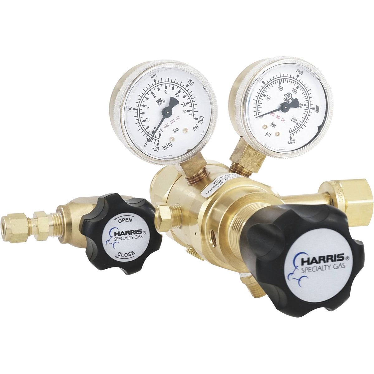 Carbon Dioxide 2-Stage Brass Lab Regulator N7164