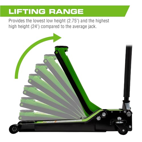 3-Ton Quick Rise Aluminum Floor Jack J9424