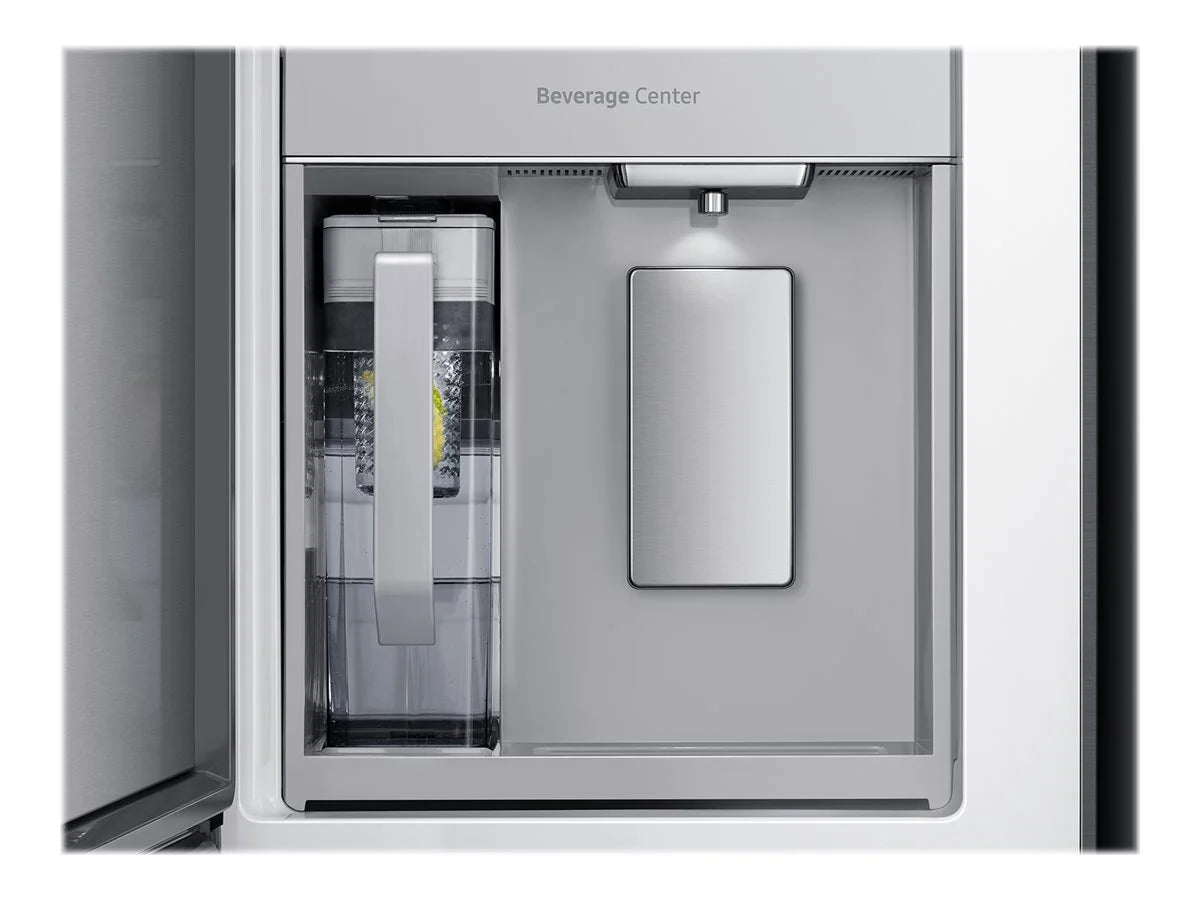 Black Stainless Steel Bottom-Freezer Refrigerator K8412