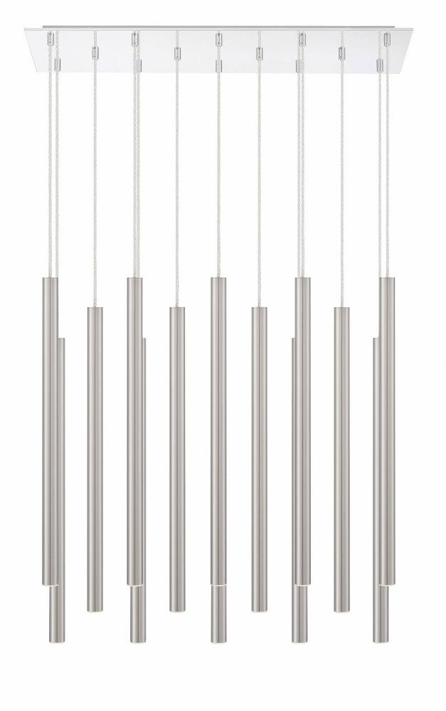 2 Light Island/Billiard LED Brushed Nickel Q313808