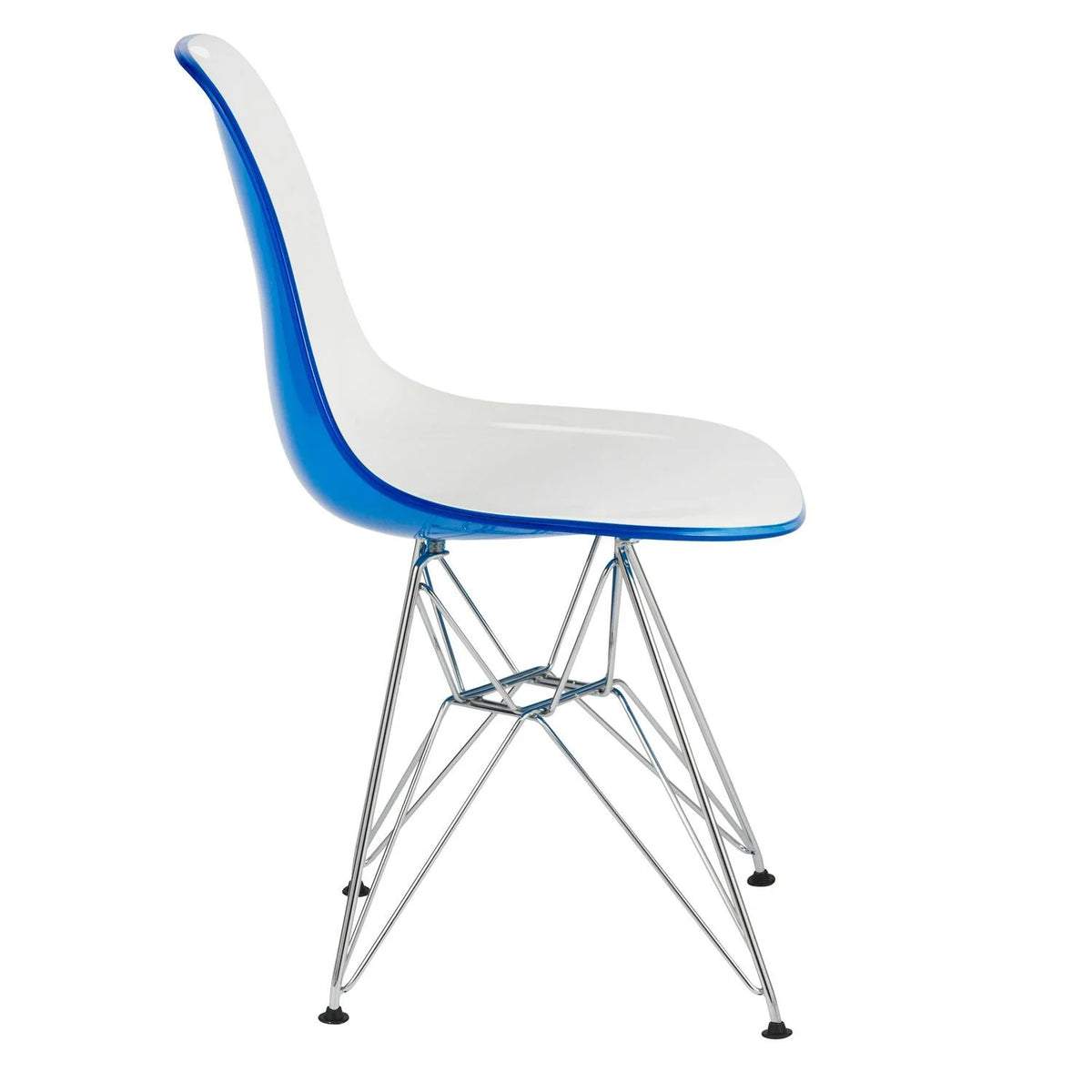 Molded 2-Tone Eiffel Side Chair Set of 4 B850