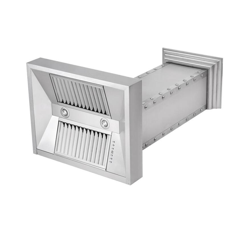36 in. 700 CFM Wall Mount Range Hood Stainless Steel V86486