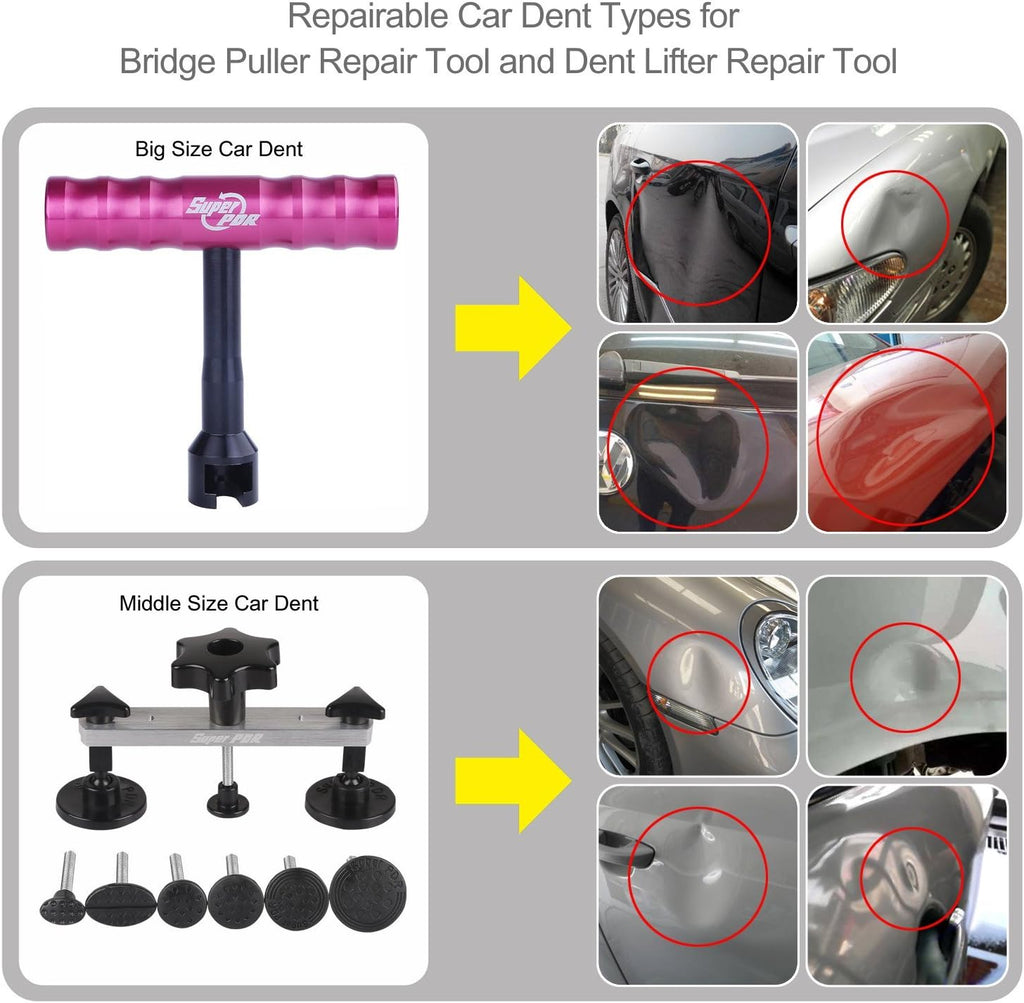 52pcs Paintless Dent Repair Tools Kit N161