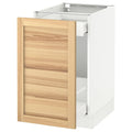 White Base Cabinet with Pull-Out Storage M55943