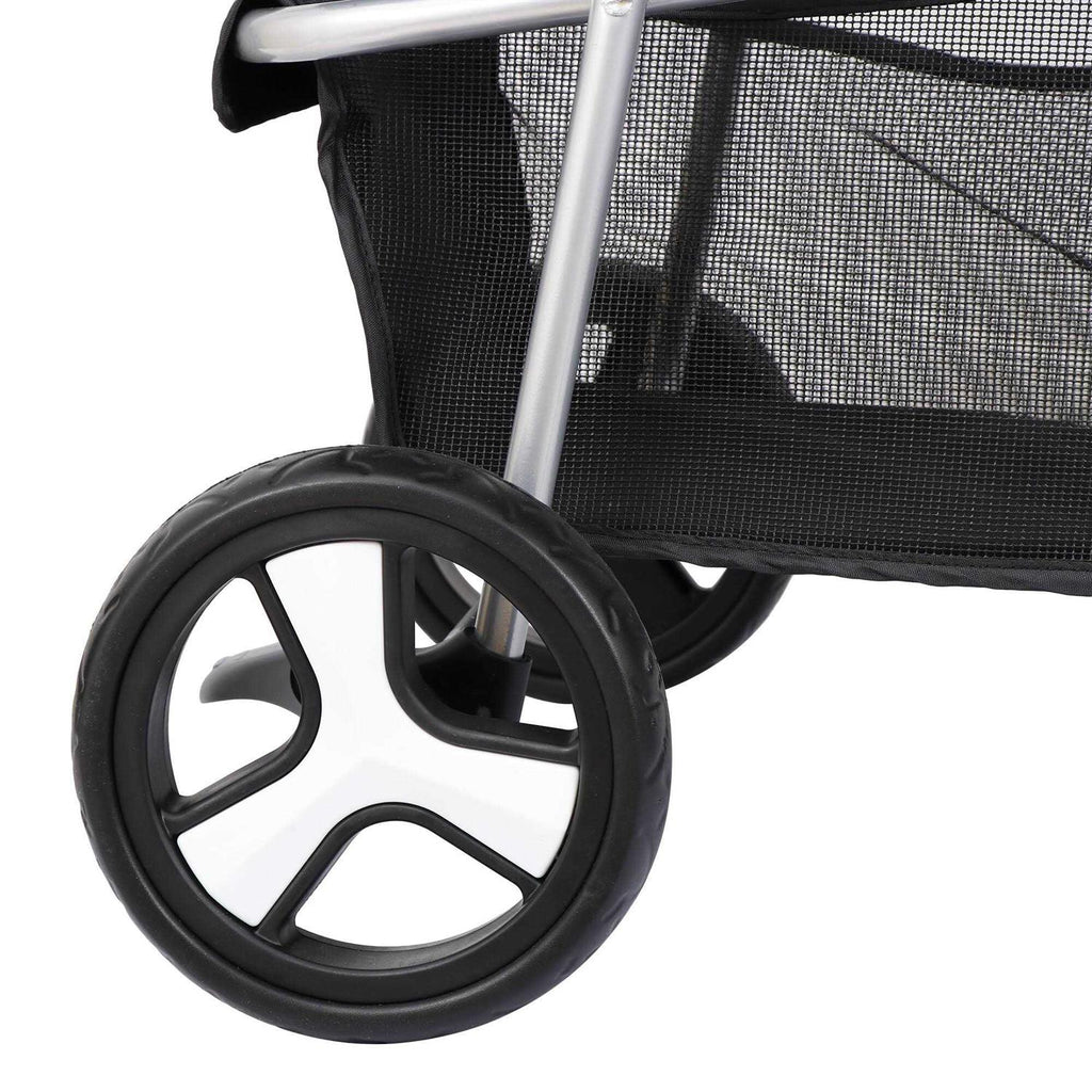 3 Wheel Foldable Pet Stroller with Storage Basket L749867