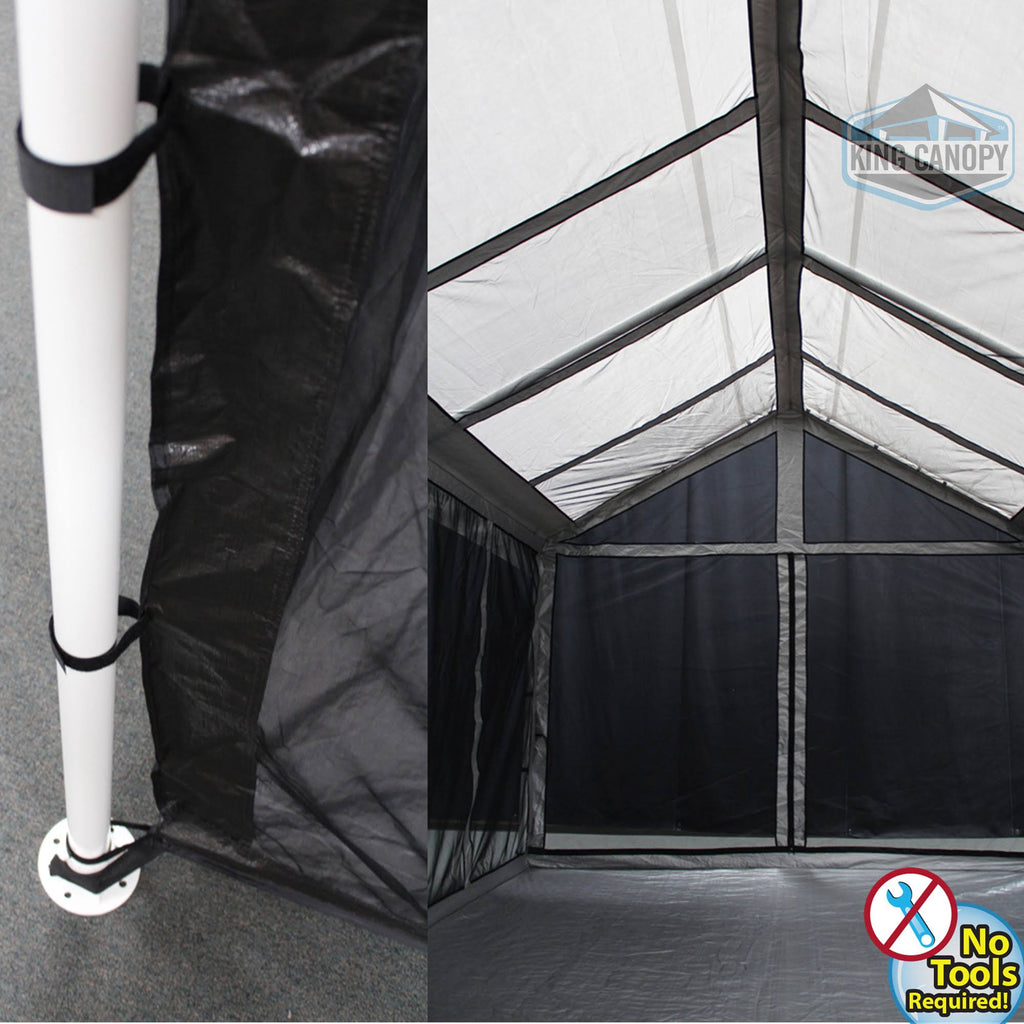 10 ft x 20 ft Canopy Screen Room O917