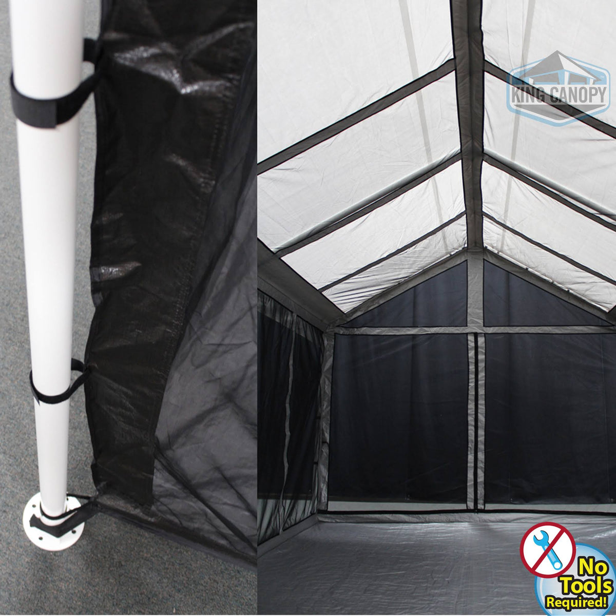 10 ft x 20 ft Canopy Screen Room O917