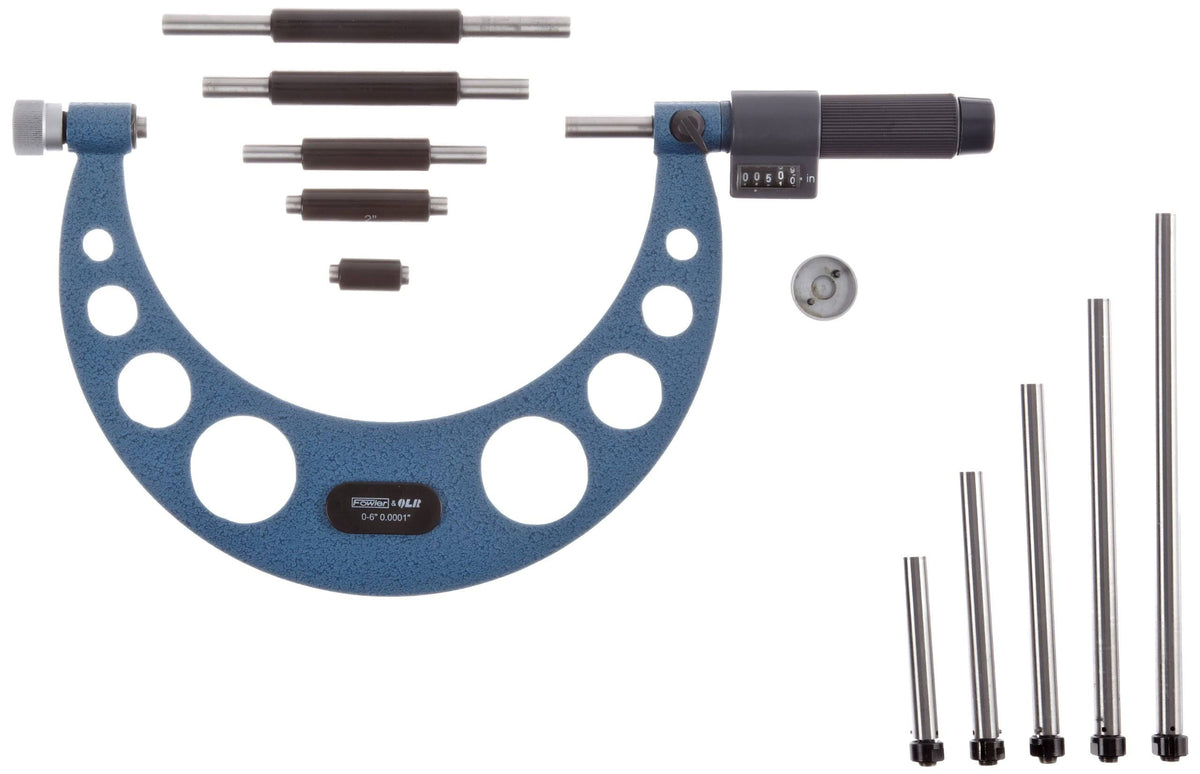 6 inch Interchangeable Anvil Micrometer Y9243