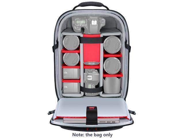 2-in-1 Rolling Camera Backpack Trolley Case V578811