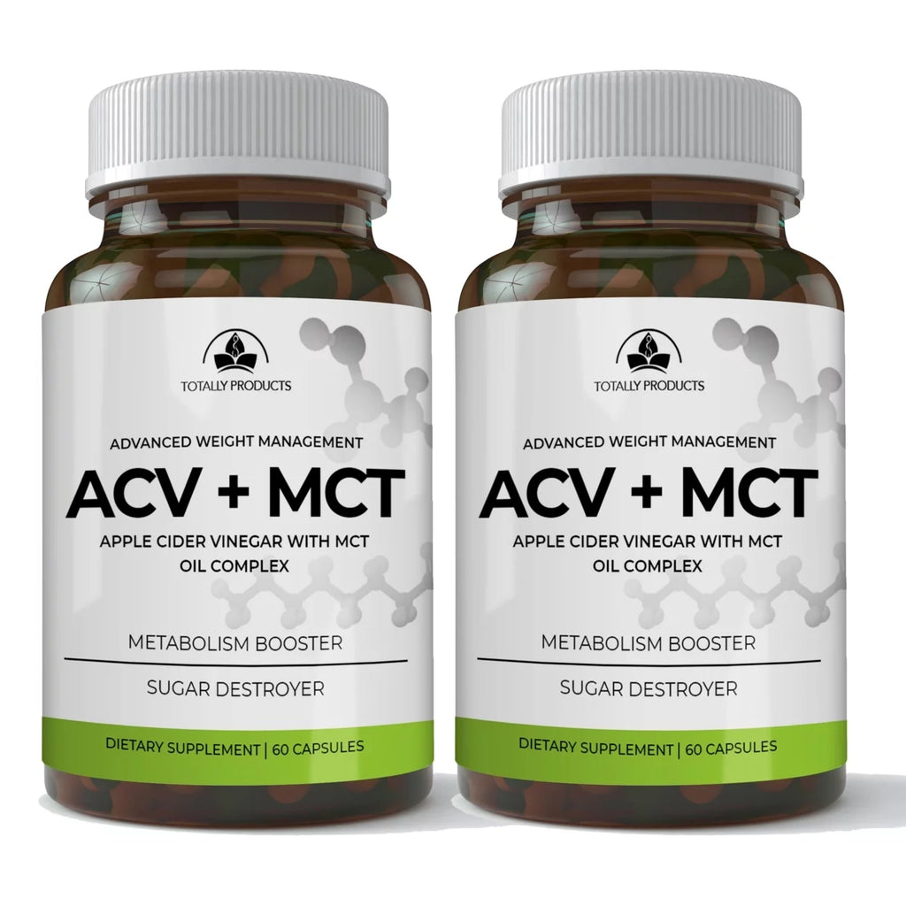 Apple Cider Vinegar with MCT Oil Complex 120 capsules Q6196