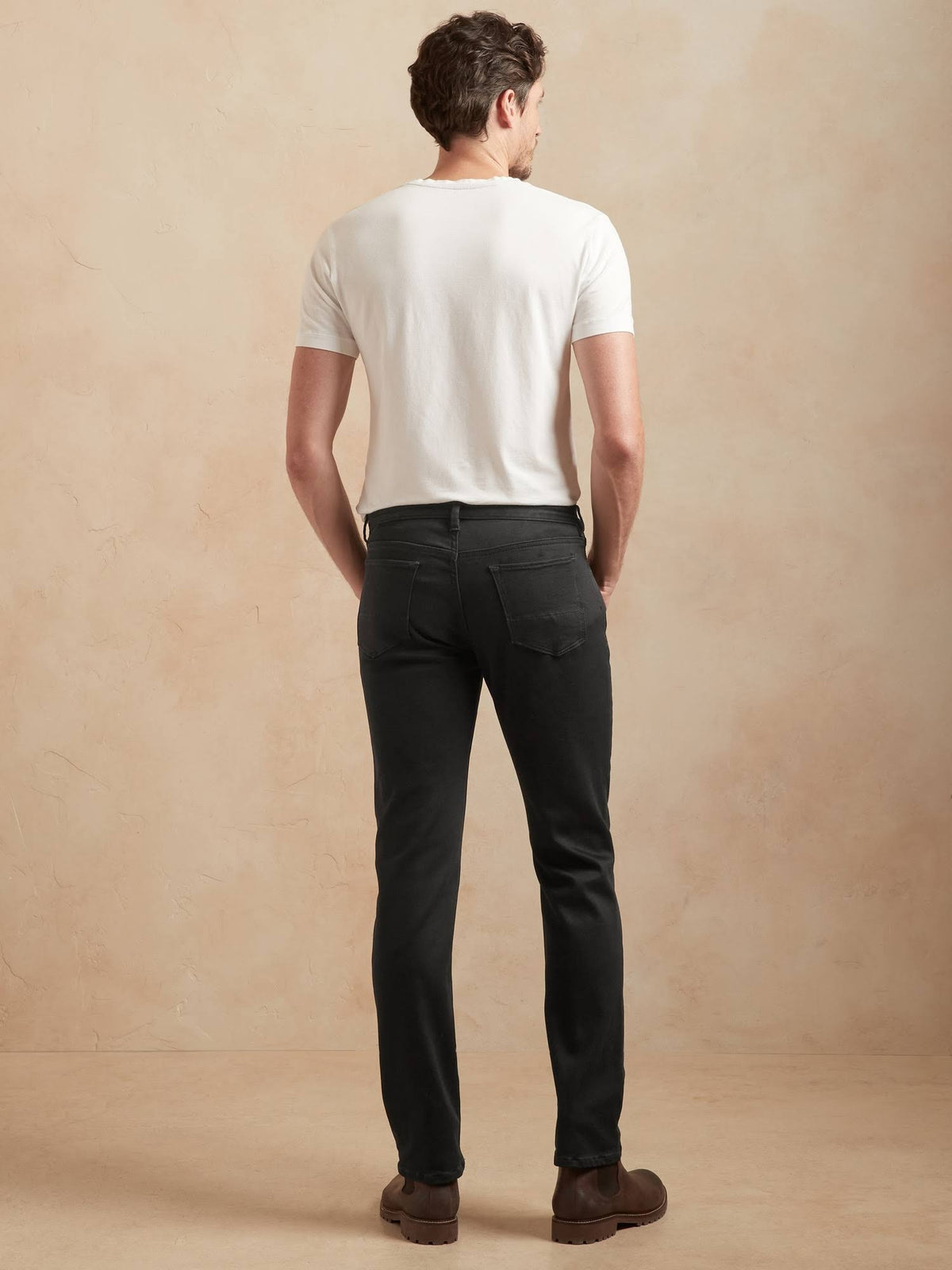 Slim Luxe Traveler Black Jean True Black Size 42W 34L J83674