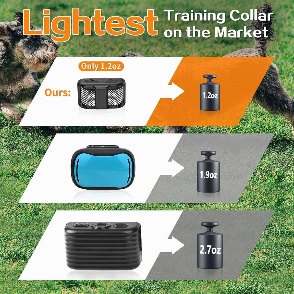 Lightest Dog Training Collar with Remote K681978
