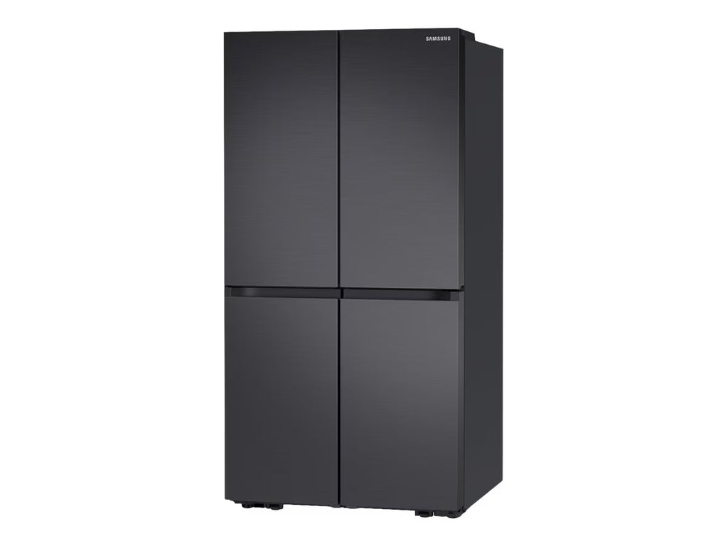 Black Stainless Steel Bottom-Freezer Refrigerator K8412