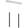 2 Light Island/Billiard LED Brushed Nickel Q313808