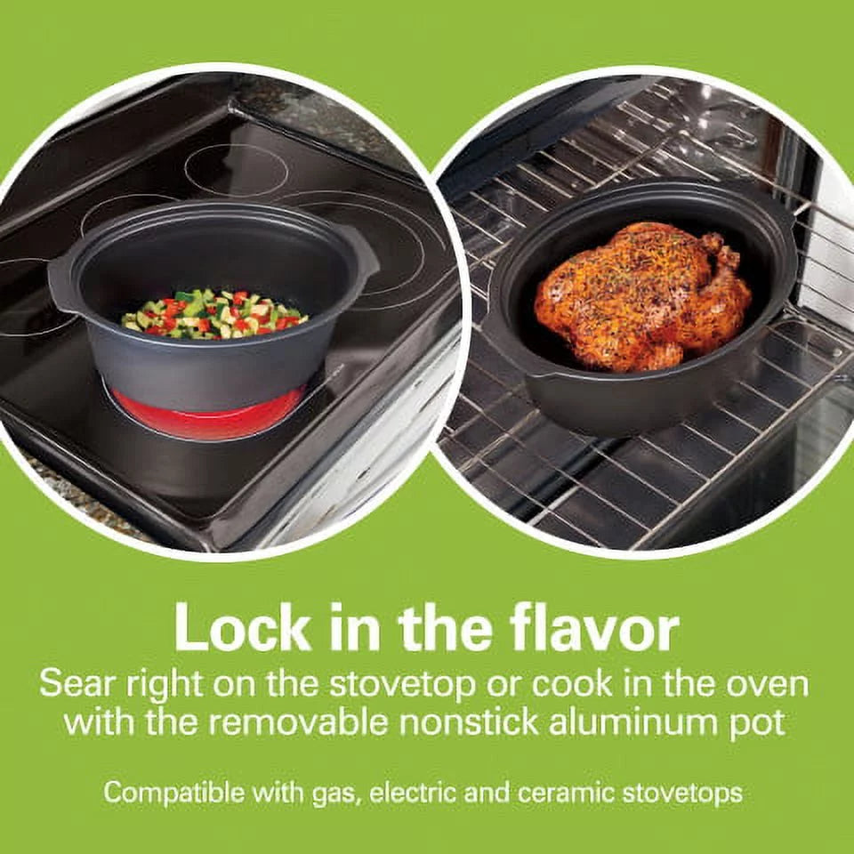 6 Quart Programmable Slow Cooker E607895