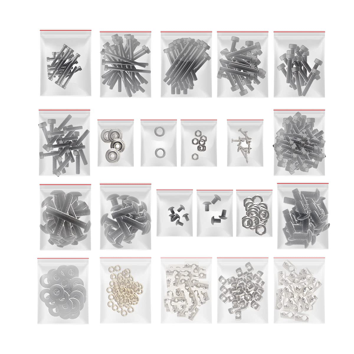 3D Printer Mechanical Fasteners Screws Nuts Full Kit O241