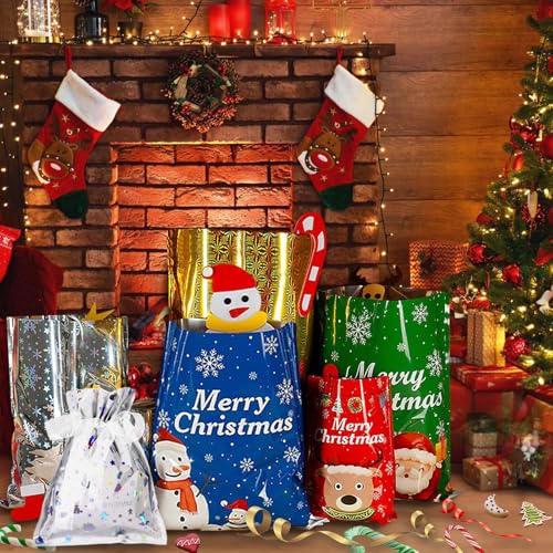Christmas Gift Bags 41 PCS Assorted Sizes X8115