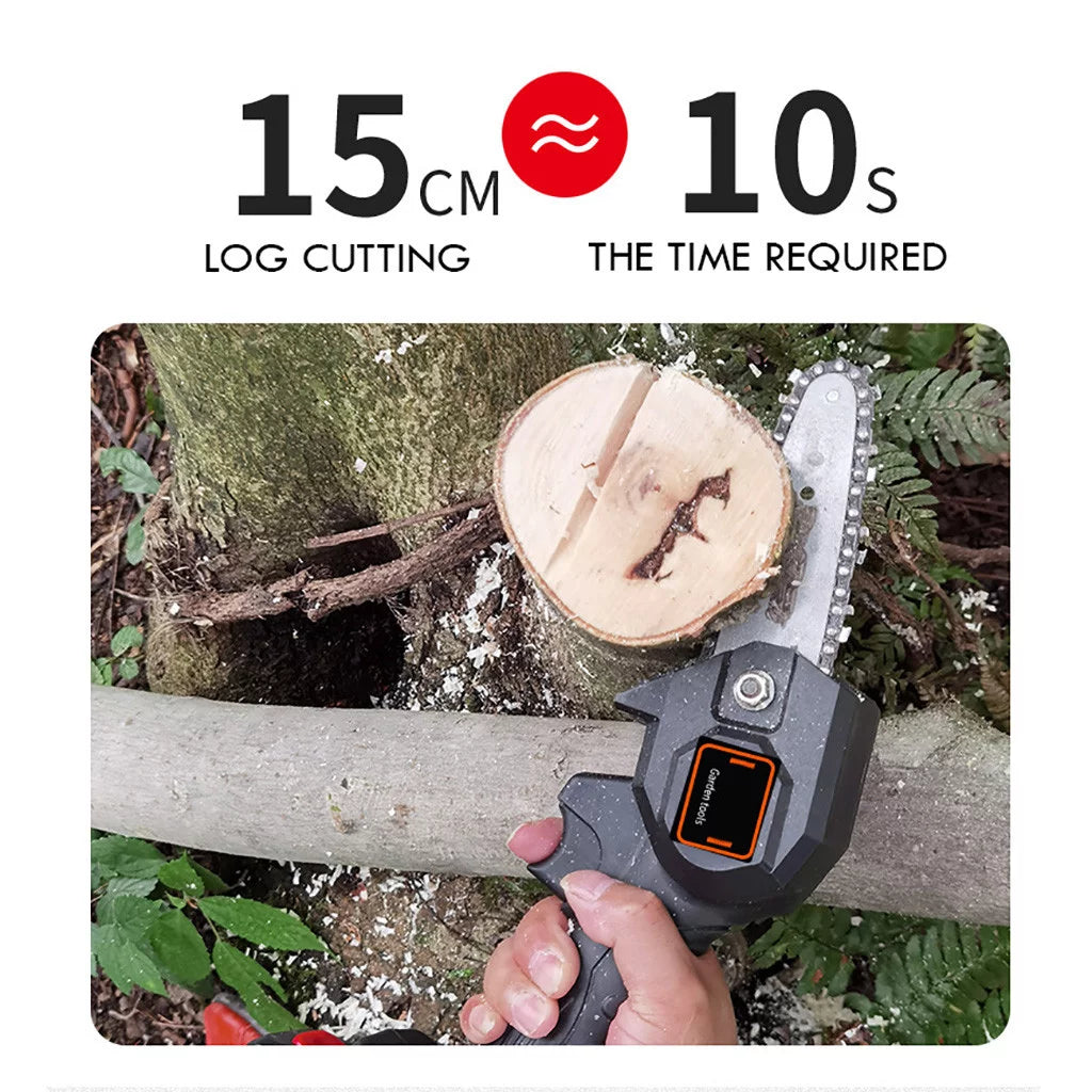 Cordless Mini Wooden Chainsaw J12476