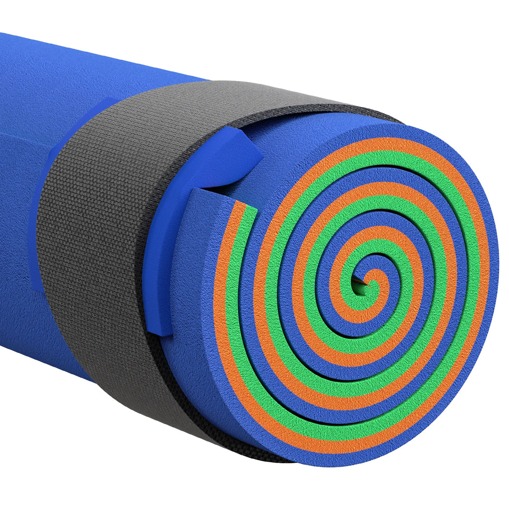 Blue 3-Layer XPE Foam Floating Water Mat M73780