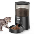 Automatic Cat Feeders 4L Programmable Control 1-4 Meals Dry Food Dispenser I836621