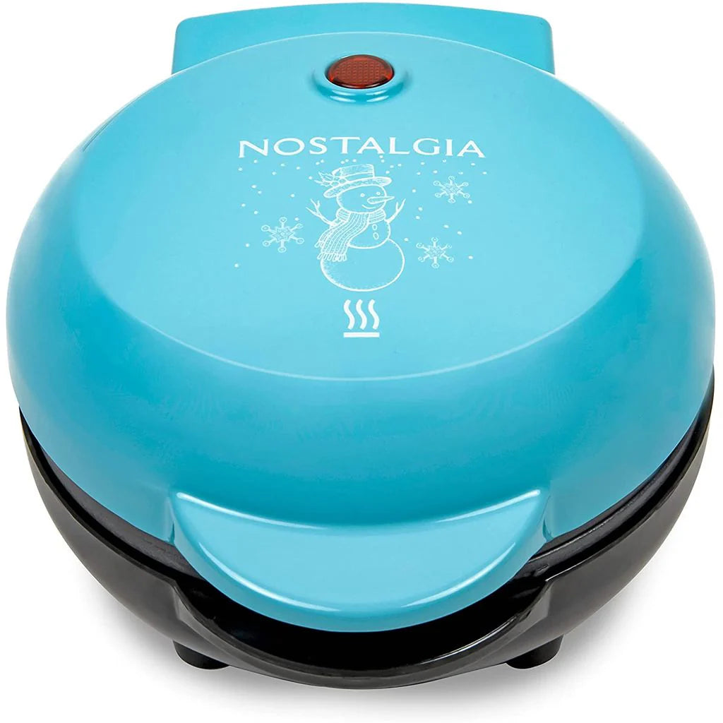 Personal Electric Snowman Waffle Maker F217