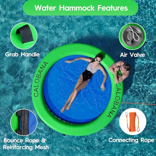 Inflatable Water Hammock Pool Lounger Float M9849