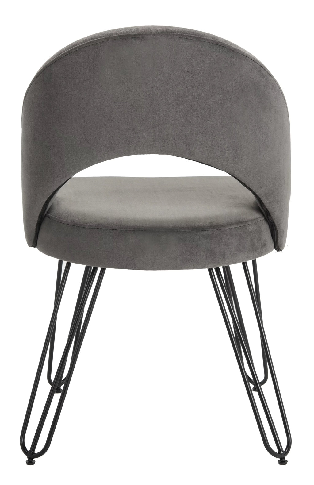 Velvet Upholstered Dining Chair Set of 2 P2377