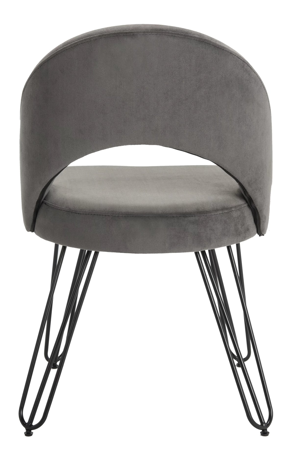 Velvet Upholstered Dining Chair Set of 2 P2377