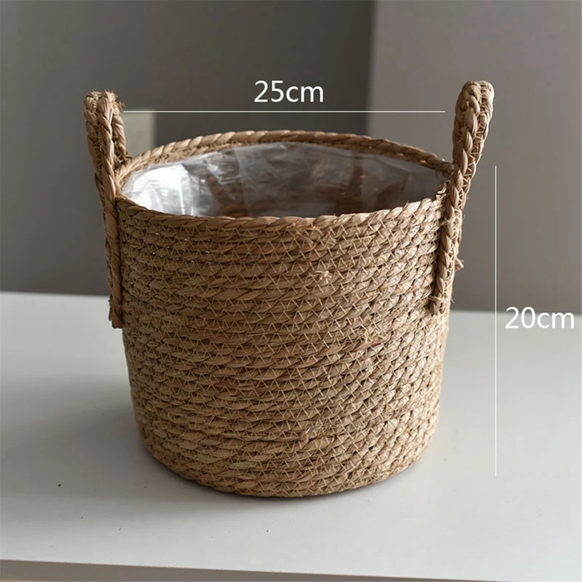Seagrass Woven Planter Basket Y61312