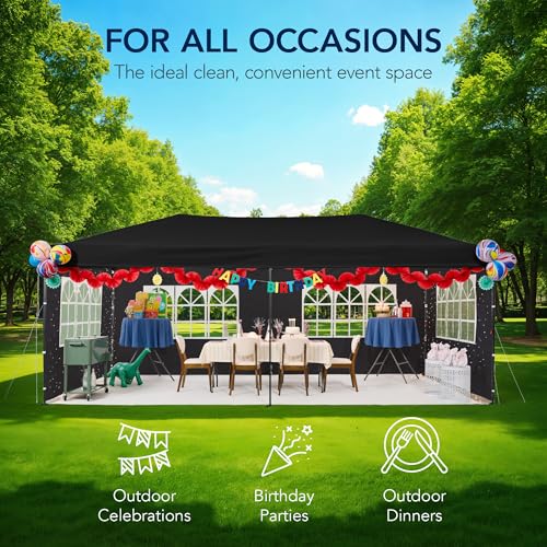 10x20 Heavy Duty Waterproof Outdoor Canopy Tent with Sidewalls M541642