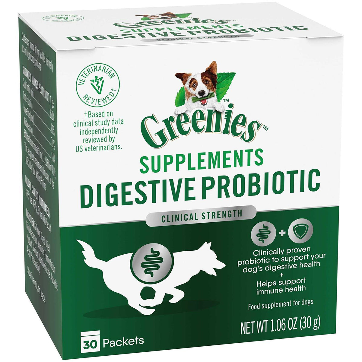 Digestive Probiotic Supplement Powder for Dogs J65523